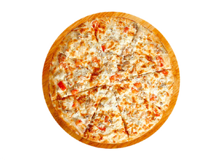 Pizza Indienne-Sauce blanche