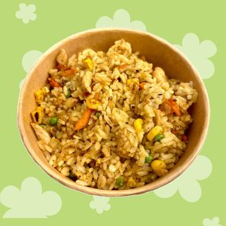 Riso saltati con pollo al curry