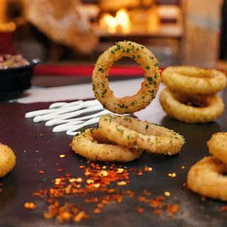 Onion rings (inele de ceapa)