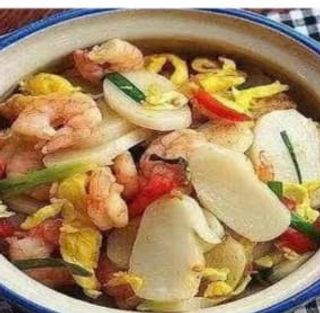 236 Gnocchi con gamberi