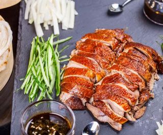 Anatra arrosto in salsa cinese