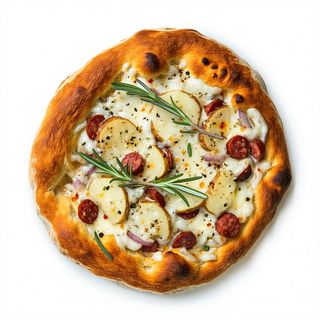 Pala intera patate e salsiccia