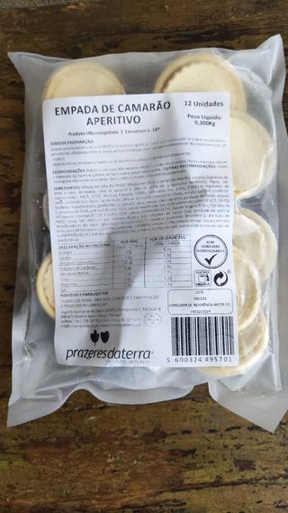 Empadinha de Camarão (12 uni)