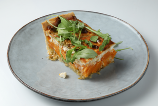 Tarta z grillowanymi warzywami