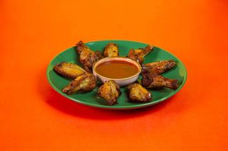 Крылышки в медовом соусе