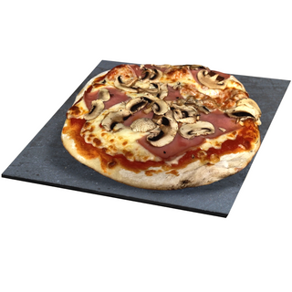 Pizza Bacon Y Champiñones (Individual)