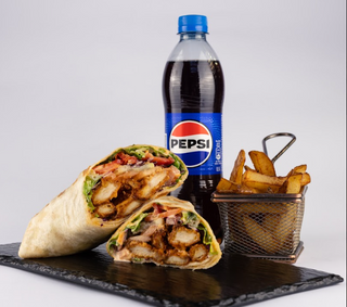 Menu Crispy chicken tortilja