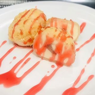 Mochis de cheesecake