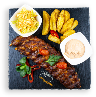 Coaste de porc la cuptor