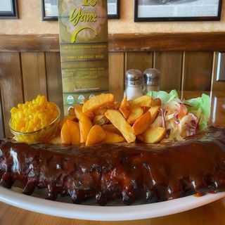 Original Old Orleans Smokey BBQ (Half Rack)