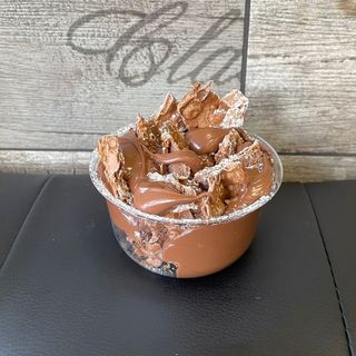 Cannolo Siciliano scomposto con Nutella