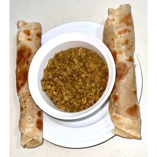 2 Chapati+ Pojo+ Cabbage