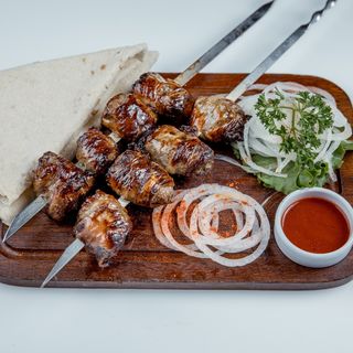 Шашлык из печени