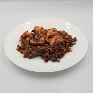 Постен зеленчуков гювеч (350гр.)