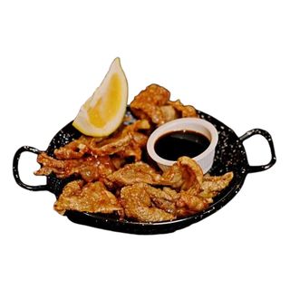 Чипс от пилешки кожички 150г