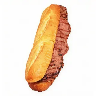 Bocadillo de hamburguesa