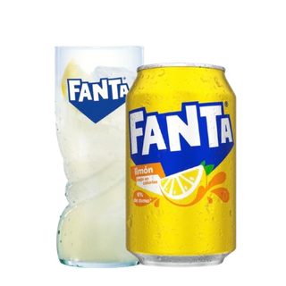 Fanta Limón lata 330ml.