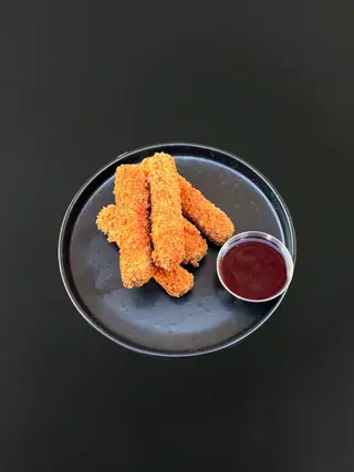 Сирні палички з журавлиним соусом (150/50г)