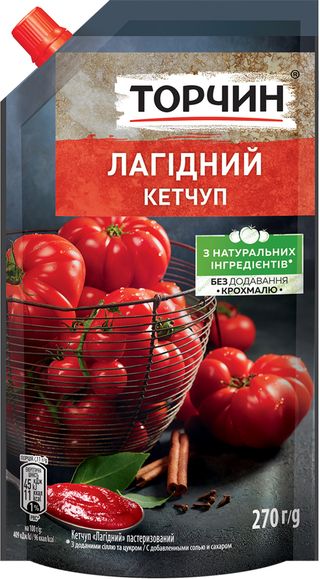 Ketchup Torczyn "Łagodny" 250 gr