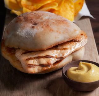 Peito de Frango Pão