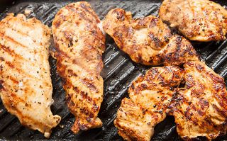 Petto di pollo alla griglia 