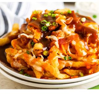 Bacon cheese fries