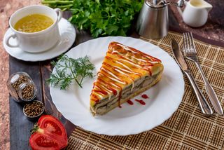 Курник с бульоном (350 г)