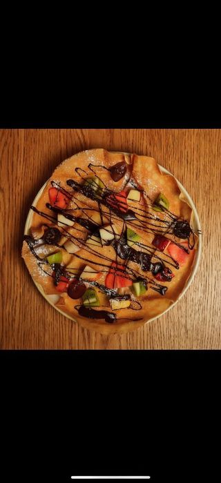 Crepe de Salada de Fruta
