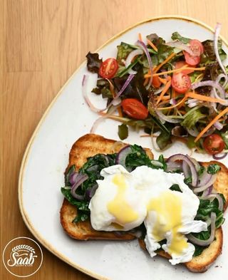 Eggs Florentine Breakfast