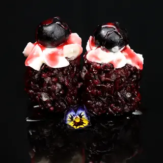 85. Guncan de arroz negro con arándanos (3unidades)