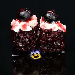 85. Guncan de arroz negro con arándanos (3unidades)