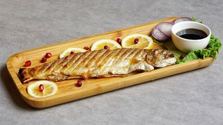 კალმახი შემწვარი