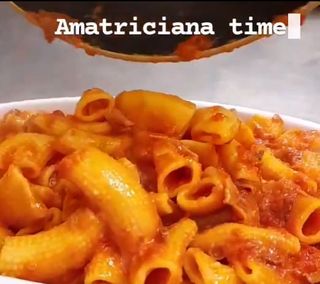 Rigatoni amatriciana
