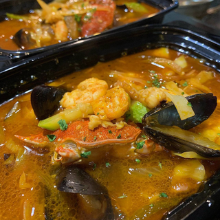 Nouilles Soupe De Fruits De Mer (Piquant)