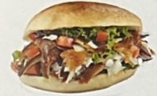 Menù panino piccolo kebab