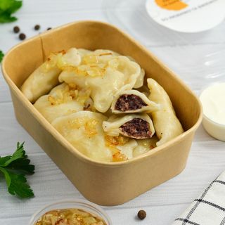 Вареники з лівером (260/40г)