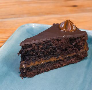 Tarta de Chocolate & Dulce de Leche (Porción)