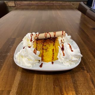 Flan de huevo casero