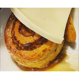 Golfeado con queso de mano