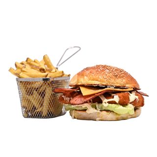 Panino Ciccione + Patatine fritte fresche