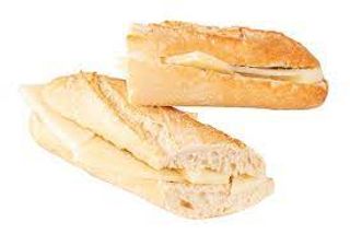 Medio bocadillo de queso