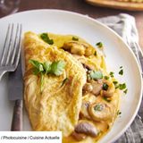 Omelette champignon 