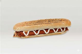 Piastrato con wurstel