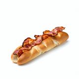 Bocadillo flauta bacon