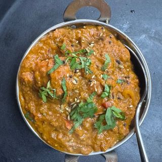 Chicken Kadai pollo 