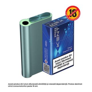 Starter Kit HYPER X2 AIR TEAL + glo by Kent Tobacco