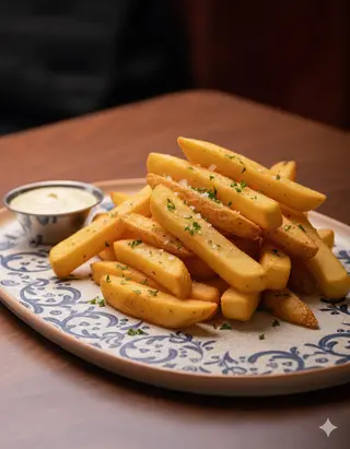 Frites faites maison
