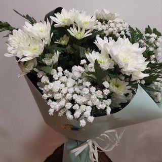 Ramo margaridas brancas