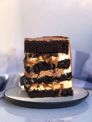 Торт "Сникерс"