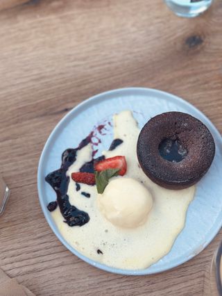 Шоколадово суфле с шоколад (250г)